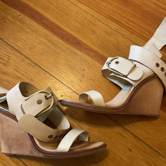 Dolce Vita nude wedges size 6.5 - Picture 3 of 4